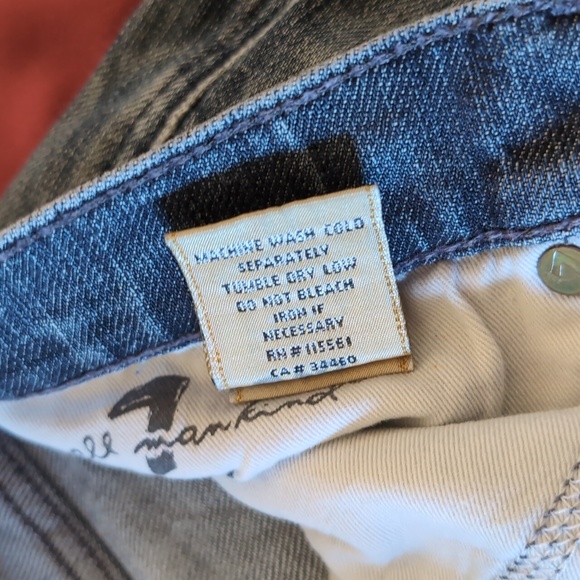 7 For All Mankind A Pocket Jeans. - Picture 5 of 8